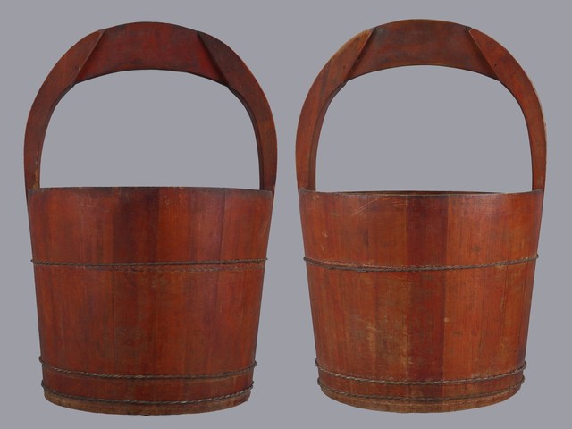 木製打水桶組 (共1張)