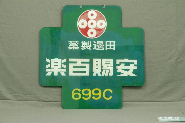 田邊製藥愛必賜康699C廣告牌 (共4張)