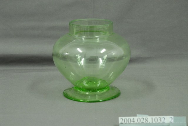 草綠色圓弧形玻璃糖果罐罐身 (共4張)