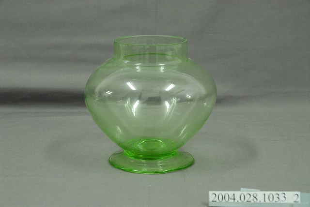 草綠色圓弧形玻璃糖果罐罐身 (共4張)