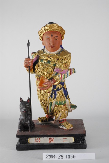 木雕二郎神神像 (共5張)