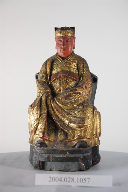 木製灶君神像 (共5張)