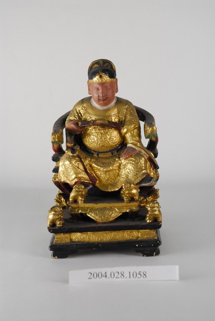 木雕田都元帥神像 (共5張)