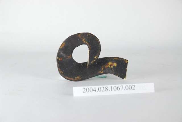 木雕千里眼神像之斷裂飄帶 (共2張)