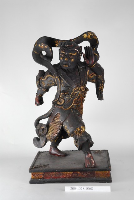 木雕順風耳神像 (共5張)