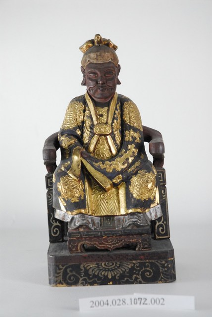 木雕福德正神夫人神像 (共5張)