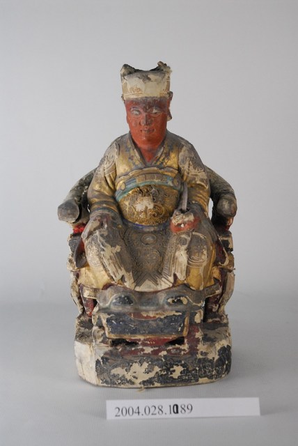 木製灶君神像 (共5張)