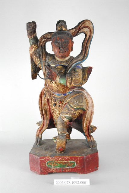 木雕中壇元帥神像本體 (共5張)