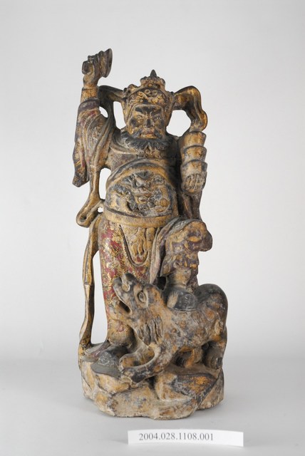 木雕趙公明神像 (共1張)