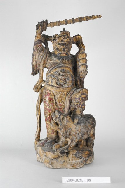 木雕趙公明神像 (共5張)