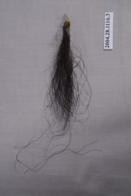 泥塑家採周倉神像鬍鬚 (共1張)