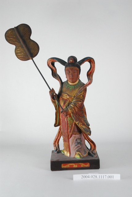 木雕宮娥 (共5張)