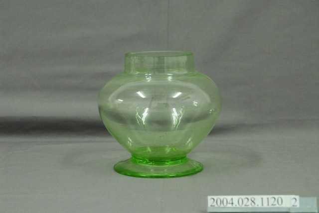 草綠色圓弧形玻璃糖果罐罐身 (共4張)