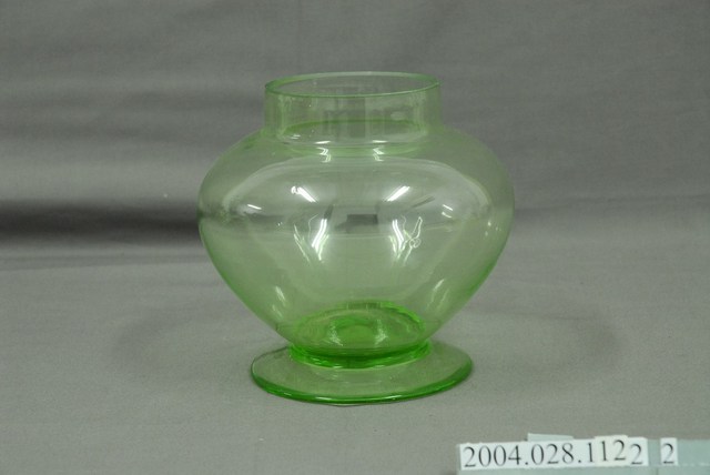 草綠色圓弧形玻璃糖果罐罐身 (共4張)