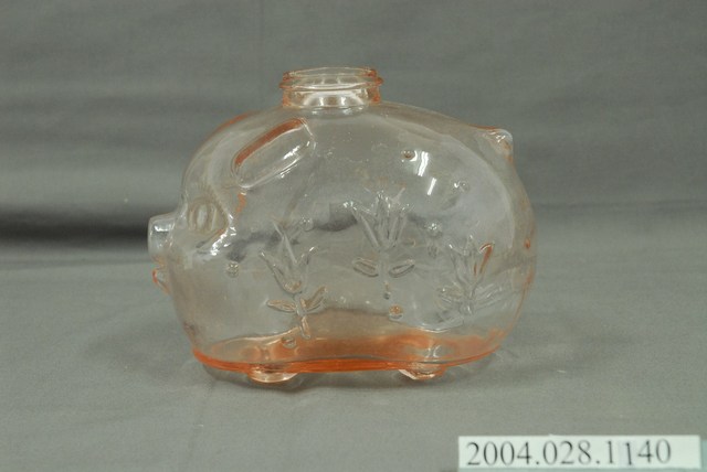 玻璃豬造型撲滿 (共5張)