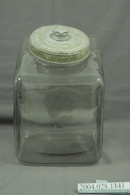 透明梯形玻璃糖果罐 (共3張)