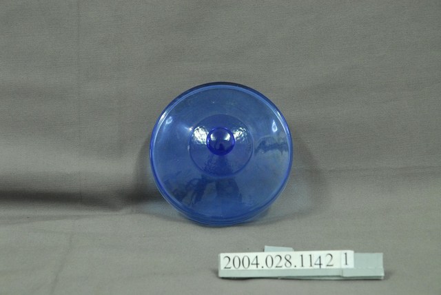 淺藍色玻璃糖果罐蓋 (共5張)