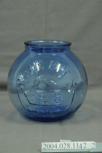 淺藍色球型玻璃糖果罐罐身 (共6張)