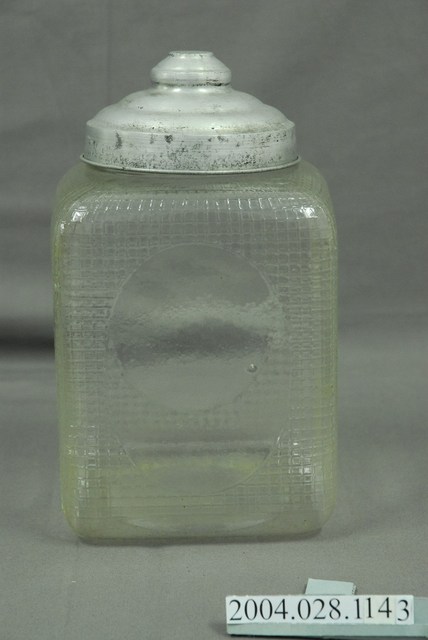 透明四方桶型玻璃糖果罐 (共3張)