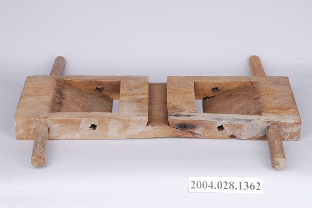 木製花生糖刨刀 (共2張)