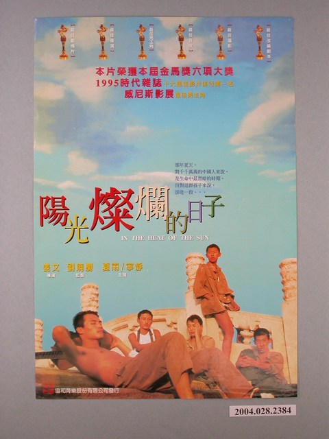 《陽光燦爛的日子》電影海報 (共1張)