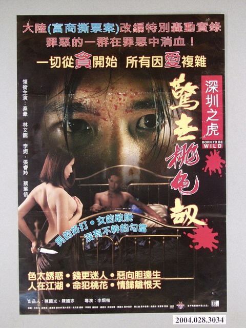 《驚世桃花刧之深圳之虎》電影海報 (共1張)