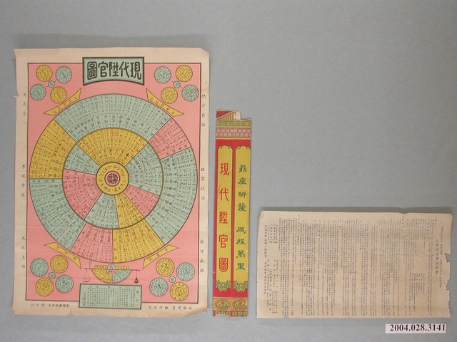 黃介川發行現代陞官圖遊戲組 (共1張)