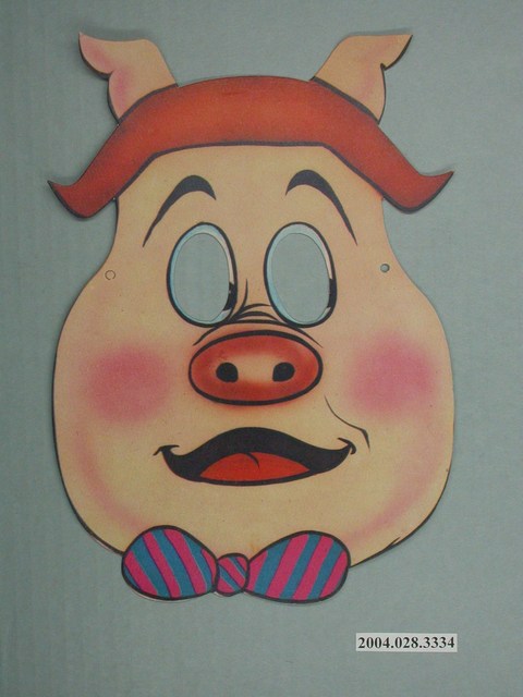 豬八戒紙面具 (共1張)