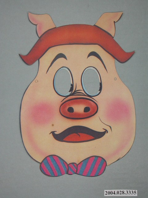 豬八戒紙面具 (共1張)