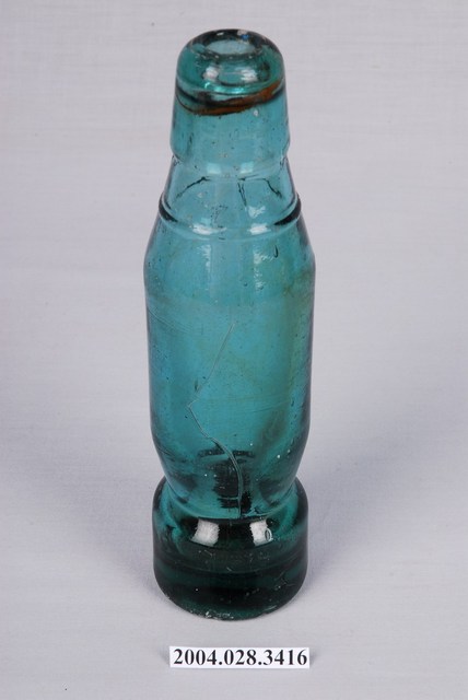 青藍色彈珠汽水玻璃瓶 (共3張)