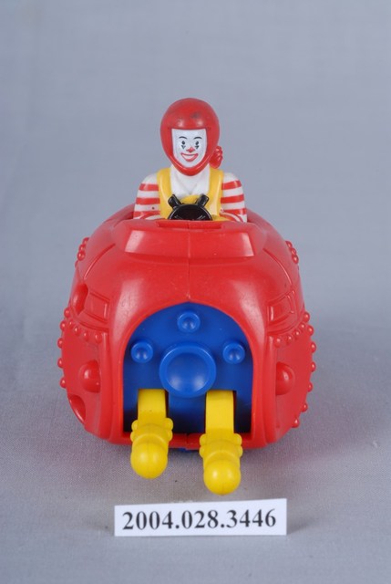 坐車的麥當勞叔叔玩具 (共3張)