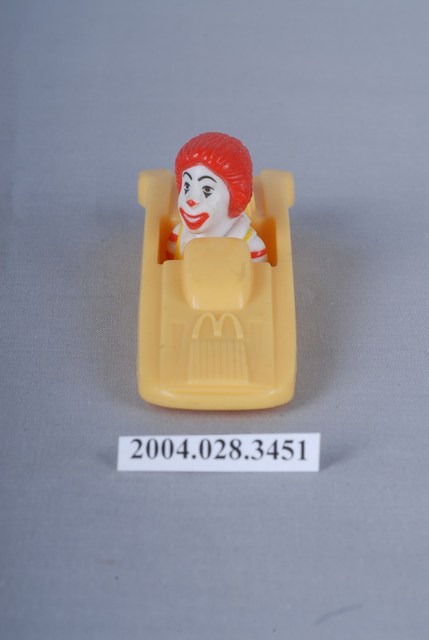 麥當勞叔叔玩具 (共3張)
