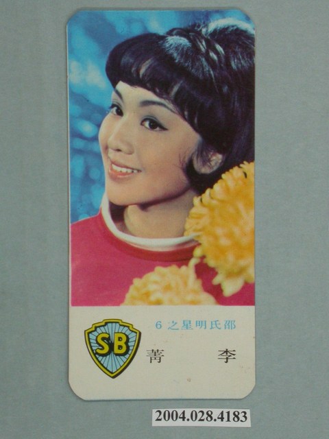 李菁明星小卡 (共2張)