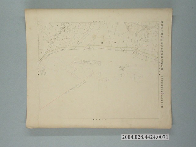 〈濁水溪河川省略臺帳平面圖第359號〉 (共2張)