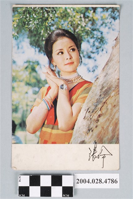 張玲明信片 (共2張)