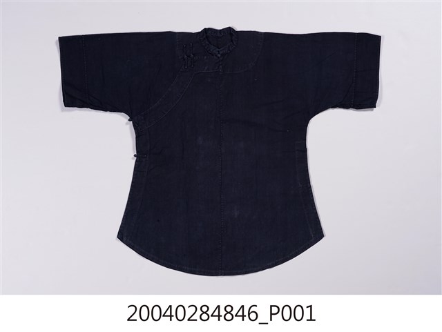 黑棉質立領女大襟衫 (共6張)