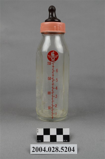 透明有蓋玻璃奶瓶 (共8張)