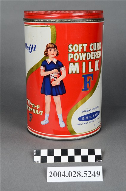 明治奶粉鐵罐 (共8張)