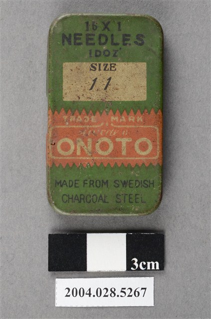 歐諾多針線鐵盒 (共5張)