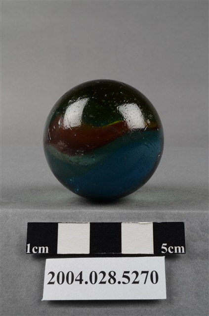 大花彩玻璃彈珠 (共2張)