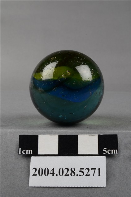 大花彩玻璃彈珠 (共2張)