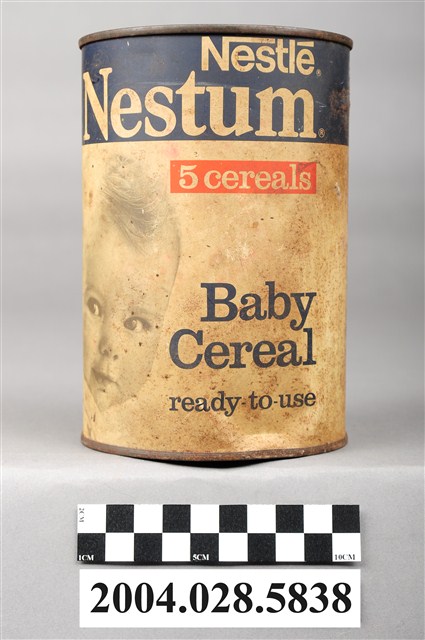 雀巢公司製麥粉鐵罐 (共8張)