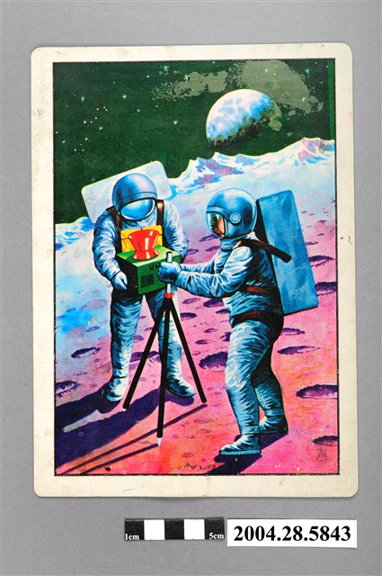 太空人圖案墊板 (共2張)