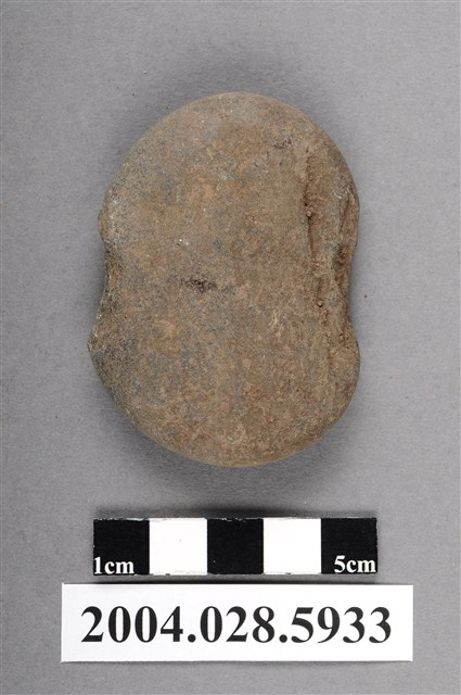 臺東南八里遺址打製砝碼型網墜 (共4張)