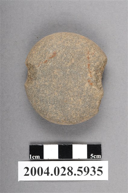 臺東南八里遺址打製砝碼型網墜 (共4張)