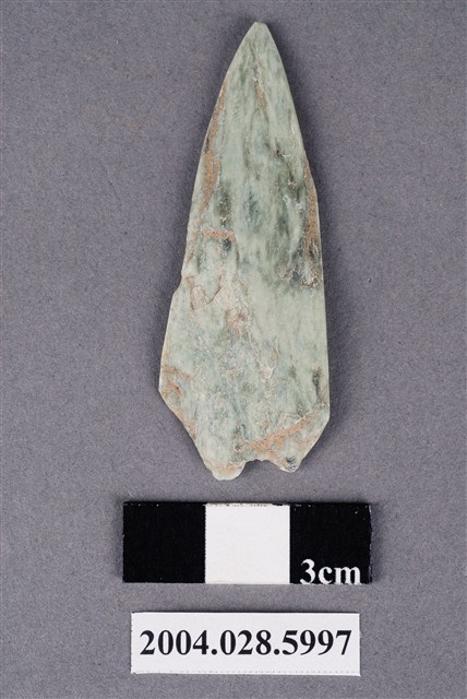 臺東猴子山遺址磨製玉鏃 (共4張)