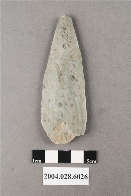 花蓮支亞干遺址磨製石矛 (共4張)