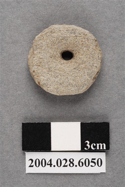 花蓮支亞干遺址打製帶穿圓板 (共4張)