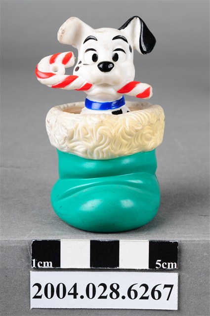 麥當勞101忠狗綠色聖誕襪玩具 (共10張)