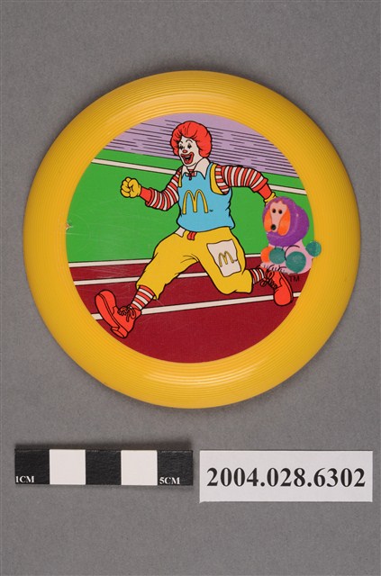 麥當勞麥當勞叔叔飛盤玩具 (共4張)